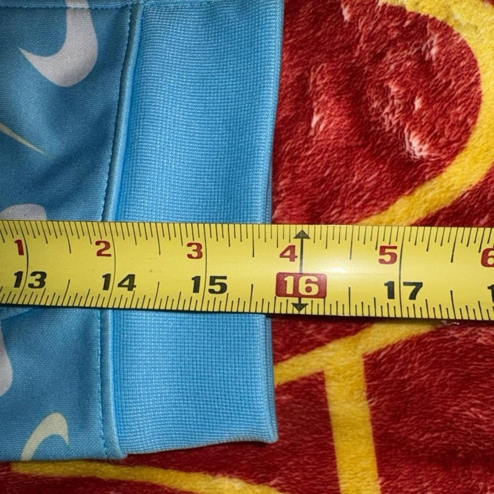 Nike Kids Light Blue Swoosh Hoodie - Picture 3 of 5